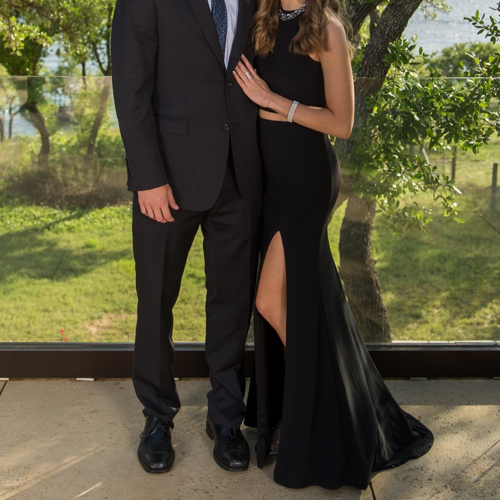 Black Sherri hill prom dress